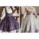 Iris De Nuit Angelonia Flower Wall Blouse JSKs and One Piece(Reservation/2 Colours/Full Payment Without Shipping)